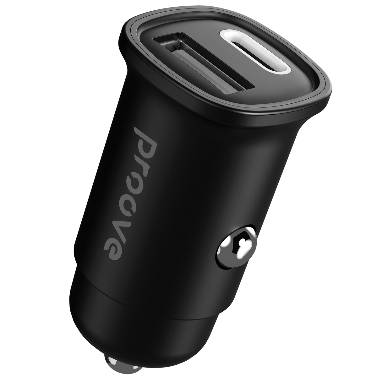 Karikues për makinë Proove Flash, 30W, Type-C + USB, me kabllo, i zi