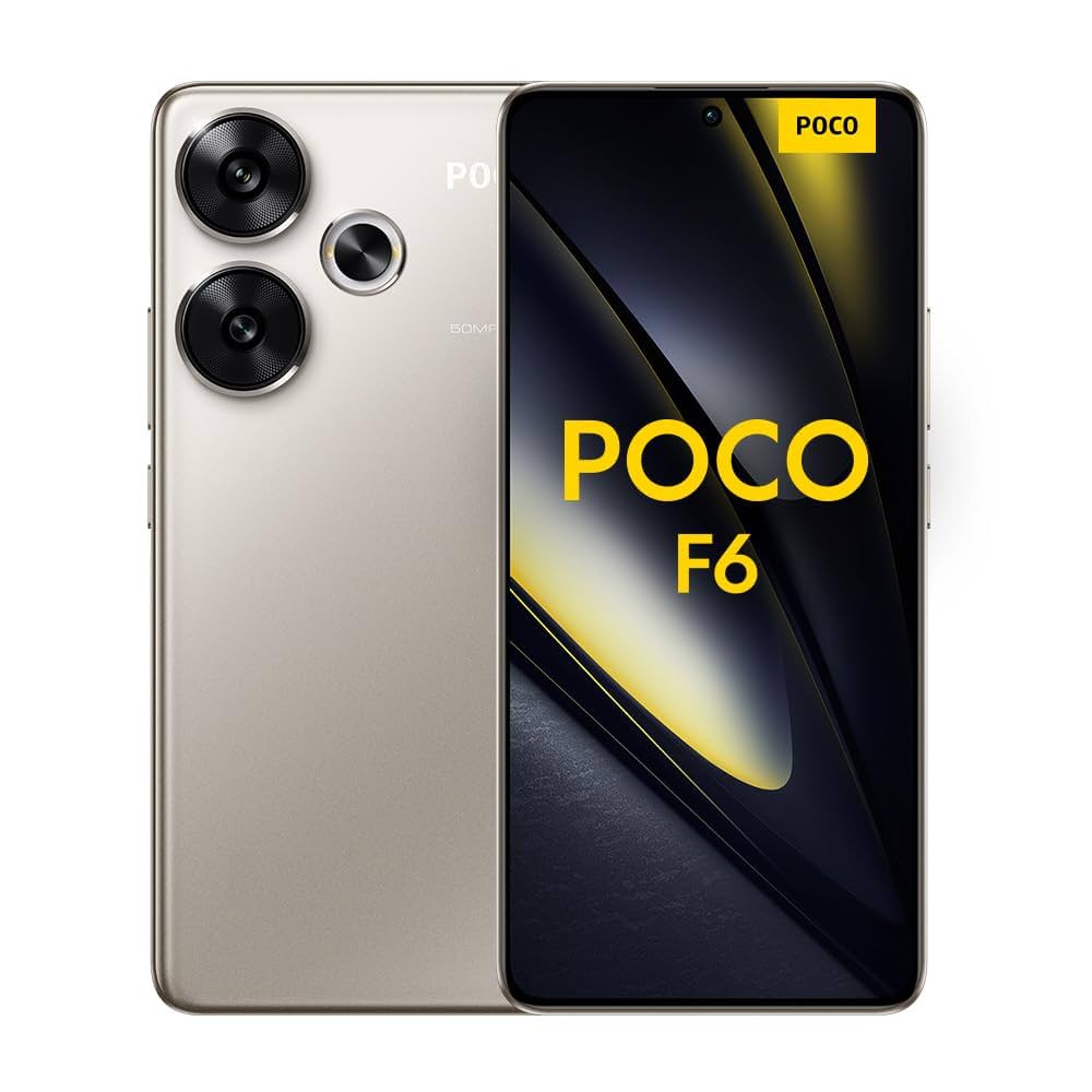 POCO F6 8GB/256GB チタンカラー 本体 POCO F6 8/256GB