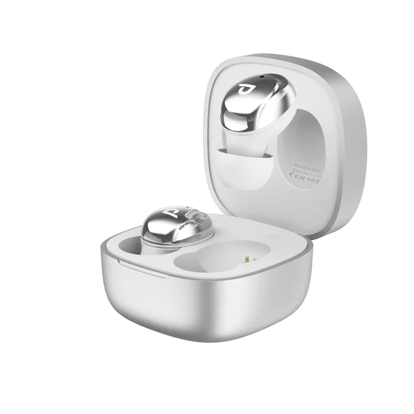 Dëgjuse wireless Proove Charm TWS, touch-control, me aplikacion, Silver