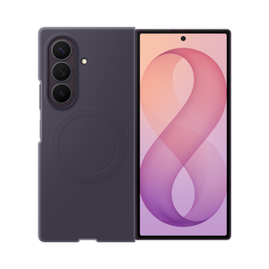 Samsung Silicone Magnet Case për Galaxy Z Fold 8 Ultra - Violet Shadow